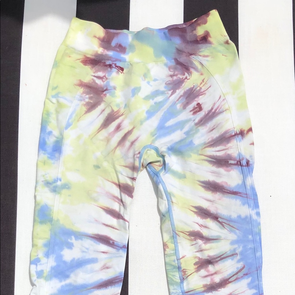 Pastel Tie dye leggings